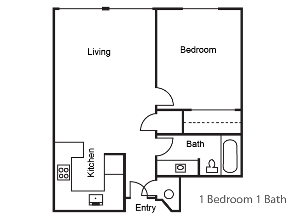 1-bedroom